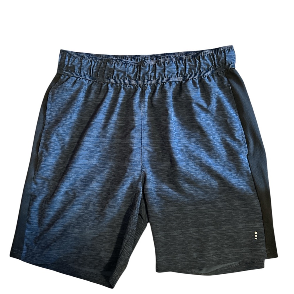 Balance Collection Men's Navy and Black Athletic Shorts, Size: Medium